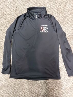Under Armour Black Half-Zip Performance Top